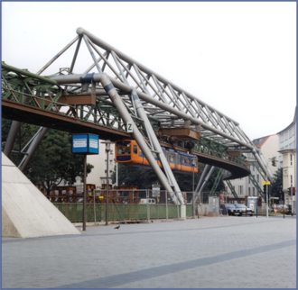 Wuppertal Schwebebahn-Bahnhof